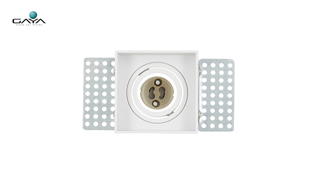 GAYA SPOT NO FRAME MR11 COM SOQUETE GU10 BRANCO