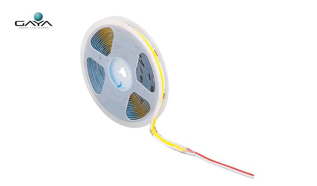 GAYA FITA LED COB AREA INTERNA 12V 18W RL C/5M - 6000K LUZ BRANCA