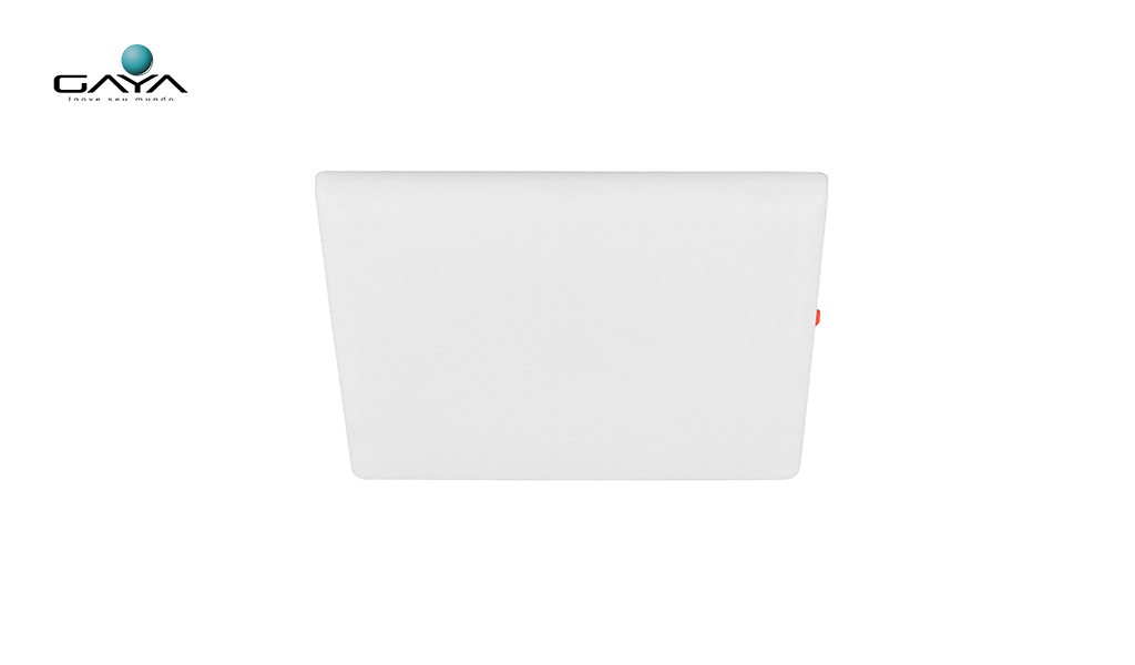 GAYA PAINEL INFINITY 18W EMBUTIR QUADRADO 3000K - LUZ AMARELA