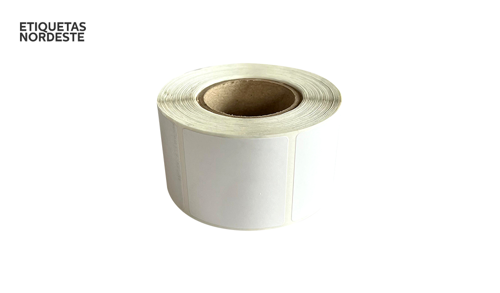 ETIQUETA NORDESTE TERMICA 40X40MM C/20 METROS - PACOTE COM 06 ROLOS