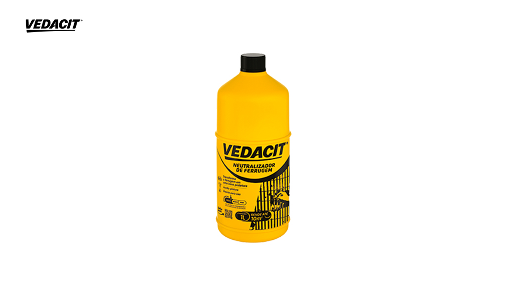 NEUTRALIZADOR VEDACIT FERRUGEM - 1L