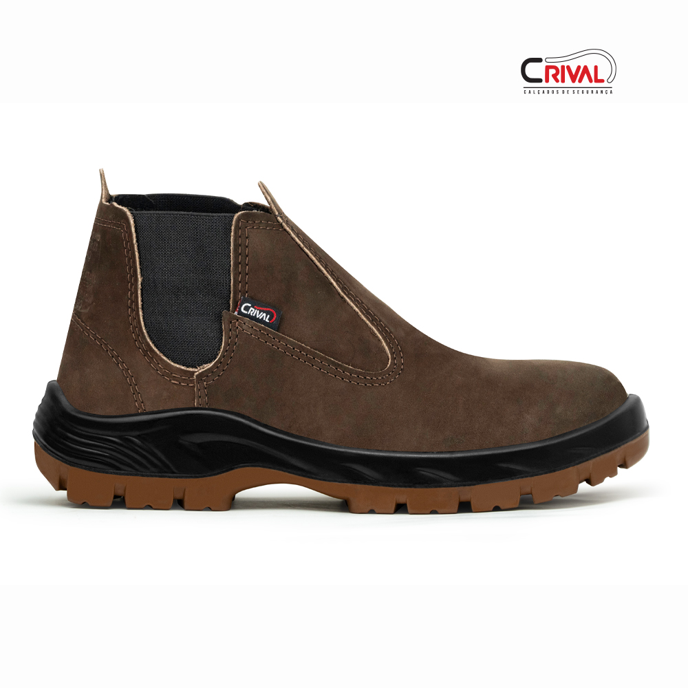 BOTA CRIVAL AGRO NBK ELAST COM BICO N°42 CAFE