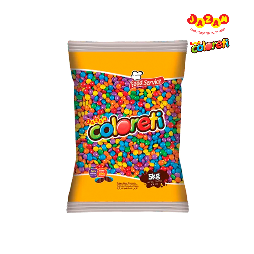 COLORETI JAZAM SORTIDO MINI A GRANEL - COM 5KG UNIDADE