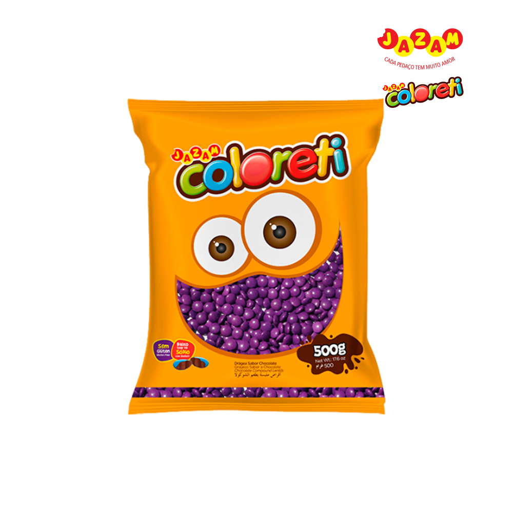 COLORETI JAZAM LILAS - COM 500G UNIDADE