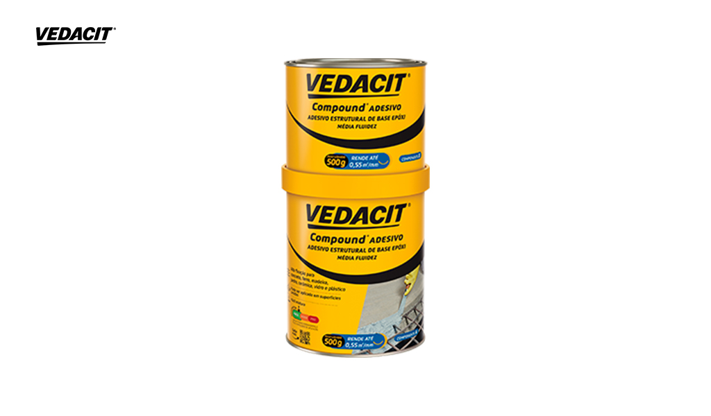 ADESIVO VEDACIT COMPOUND - UNIDADE LATA COM 1KG