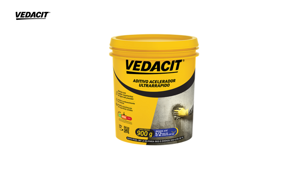 ADITIVO VEDACIT ACELERADOR ULTRA - COM 900G