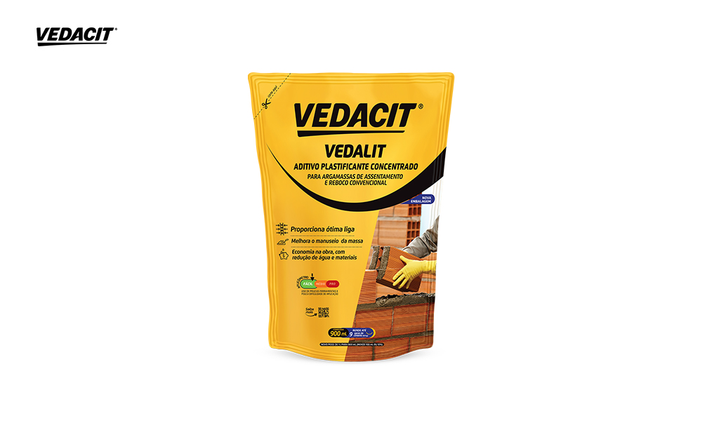VEDALIT VEDACIT PLASTIFICANTE CONCRETO - 900ML
