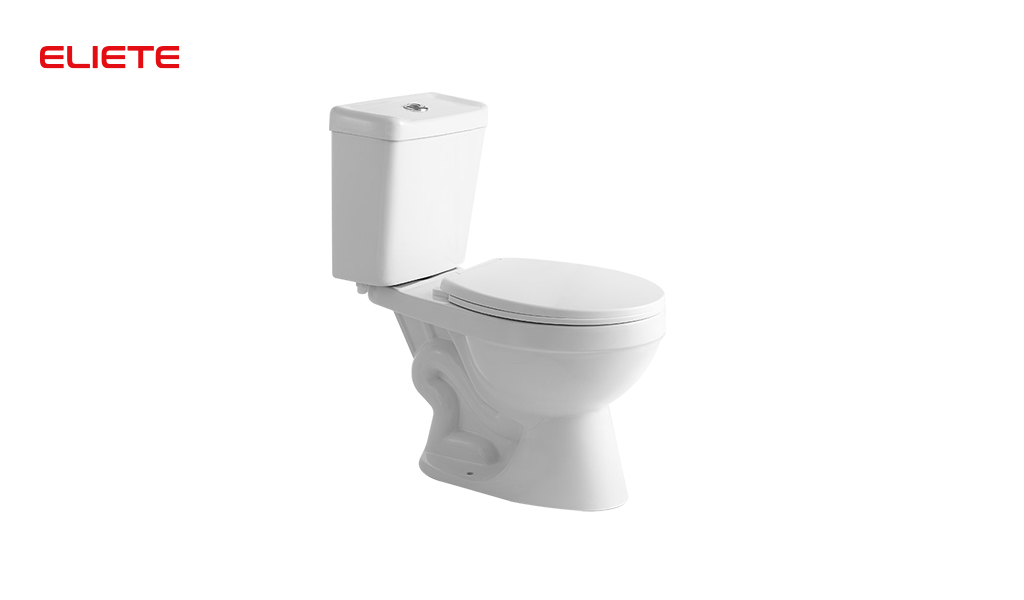 KIT BACIA ELIETE COMPLETO 3/6L - MODELO ROMA - NA COR BRANCA