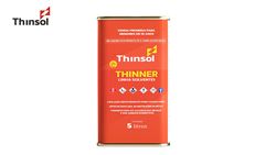 THINNER THINSOL 125 GALÃO 5 LITROS