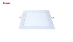 LUMINARIA AVANT LED ALUMINIO MODELO SLIM 30W EMBUTIR QUADRADO COR BRANCO - COR DE LUZ 6500K BRANCA.