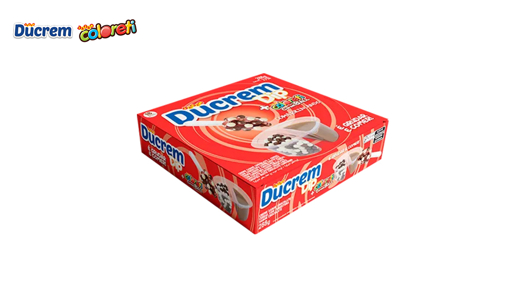 DUCREM DIP JAZAM BALL - DISPLAY COM 18 UNIDADES DE 16G CADA