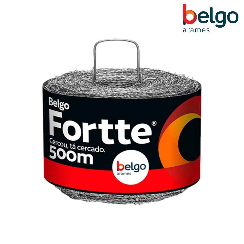 ARAME BELGO FARPADO FORTTE C/250M