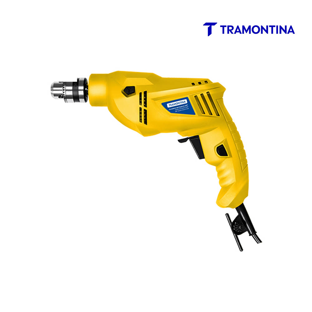 FURADEIRA TRAMONTINA IMPACT 3/8” 500W AMARELA