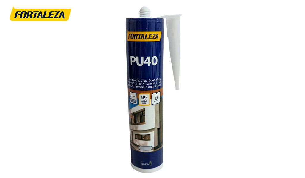SELANTE PU FORTALEZA USO GERAL NA CONSTRUÇÃO 360GR PRETA