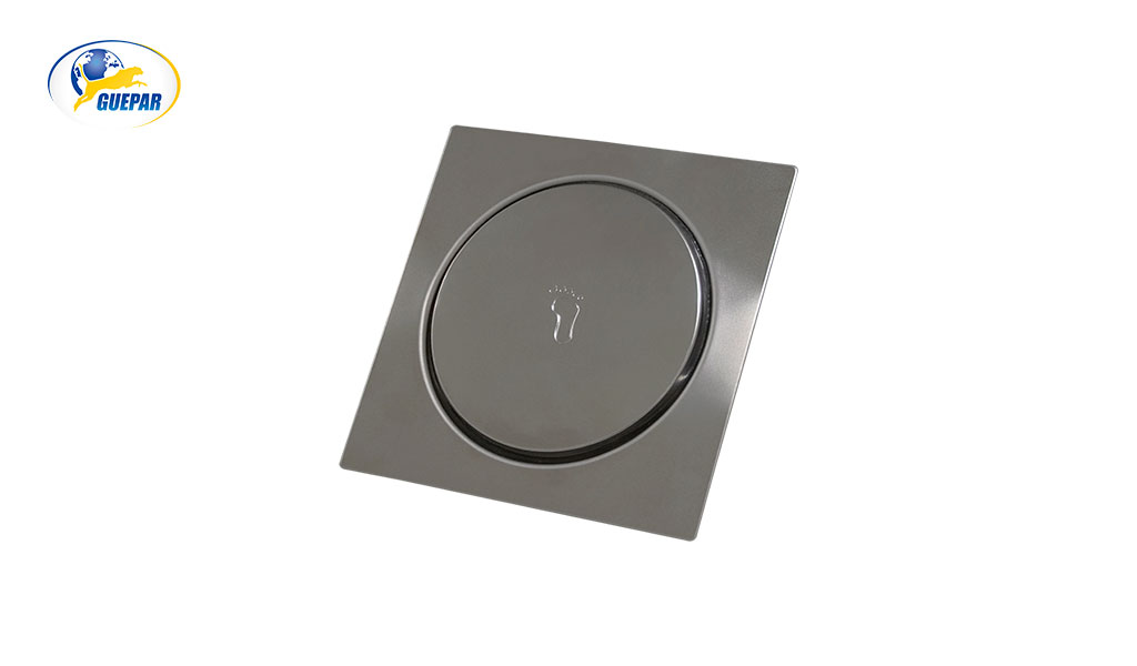 GRELHA GUEPAR CLICK ACO INOX QUADRADA 10X10CM