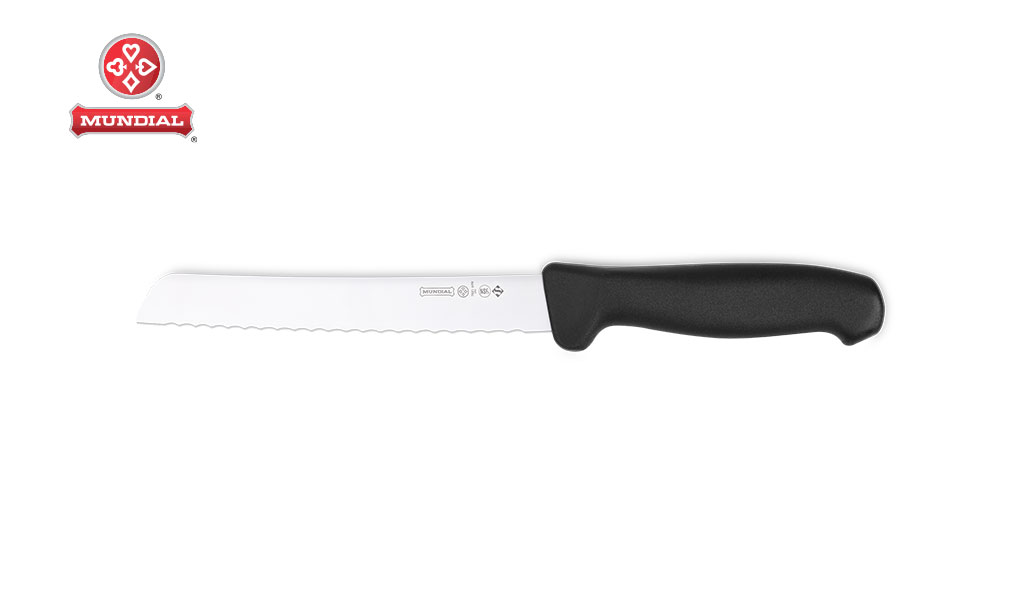 FACA MUNDIAL P/PAO MASTERLINE 8 ” C/CABO PLASTICO PRETO