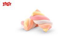 MAXMALLOWS DOCILE TWIST 2 COLOR MORANGO 250G