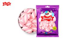 MAXMALLOWS DOCILE TWIST ROSA/BRANCO BAUNILHA 250G