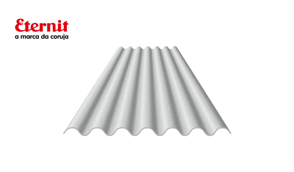 TELHA ETERNIT VOGATEX 4MM 2,13M X 50CM