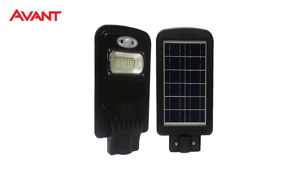 LUMINARIA AVANT LED PUBLICA DETROIT SOLARE  40W 6500K - COR PRETA - 6500K LUZ BRANCA