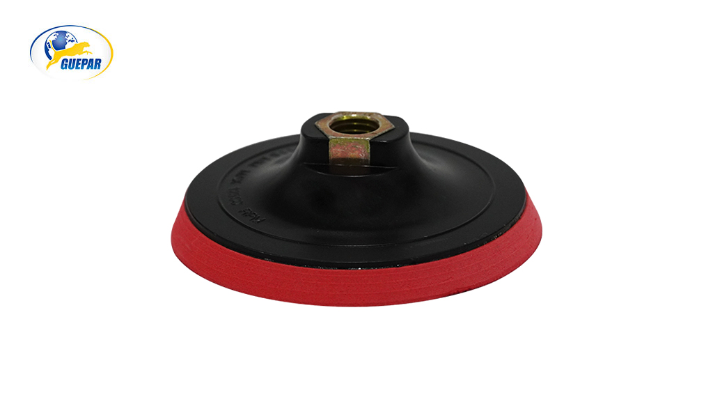 DISCO GUEPAR BORRACHA P/LIXAR EVA VELCRO 4.1/2”