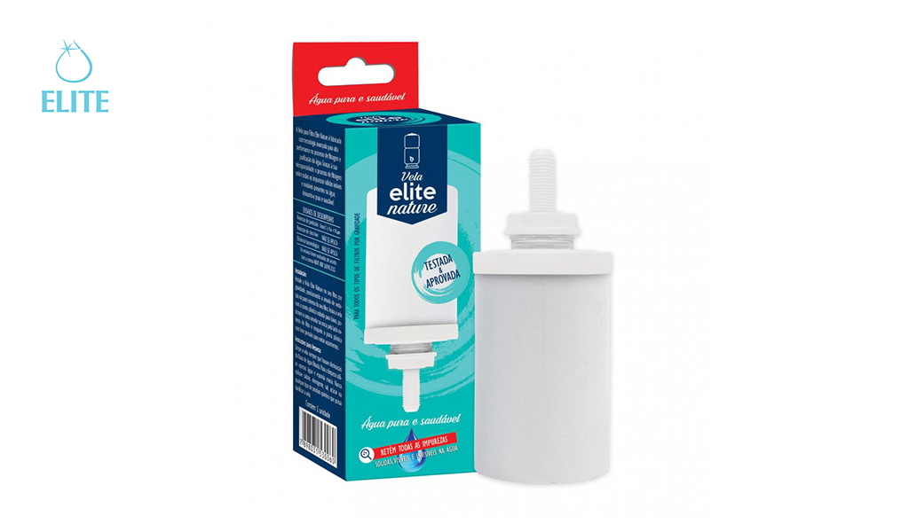 VELA ELITE CRIST P/FILTRO NATURE V6