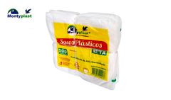 SACO MONTYPLAST ALTA ESP02 12X25CM C/500 UNIDADES