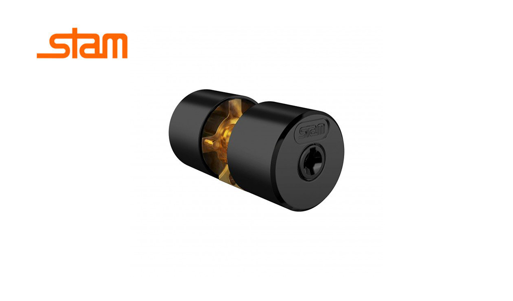 CILINDRO STAM FCH 1800/1803 C/PARAFUSO - PRETO FOSCO