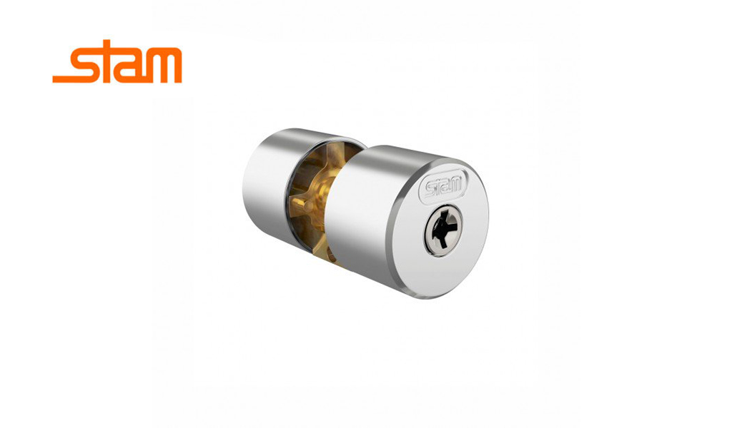 CILINDRO STAM FCH 1800/1803 C/PARAFUSO - CROMADO