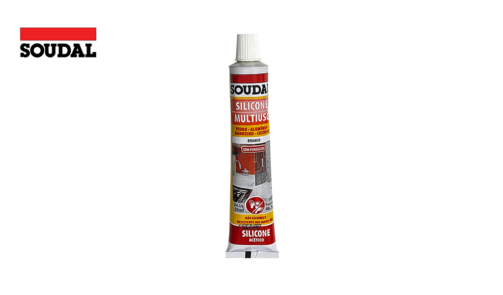 SILICONE SOUDAL MULTIUSO COLMEIA BISNAGA 50ML BR