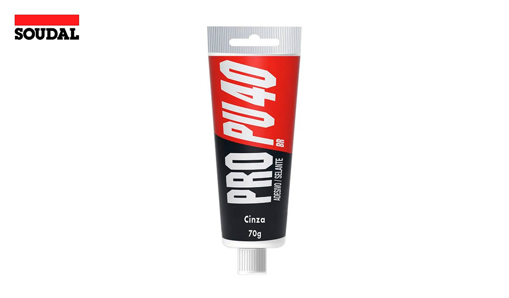 SELANTE PU SOUDAL PRO 40 BISNAGA 70G BR