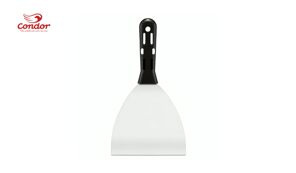 ESPATULA CONDOR ACO CARBONO 12CM 135 CABO PLASTICO