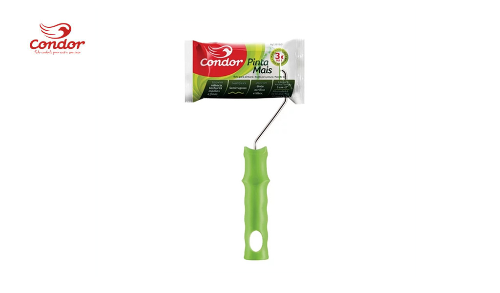 ROLO CONDOR LA MICROFIBRA 5CM 2012 COM CABO