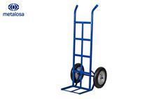 CARRO DE CARGA METALOSA 350KG PC 3 C/ ROLETE 35A AZUL