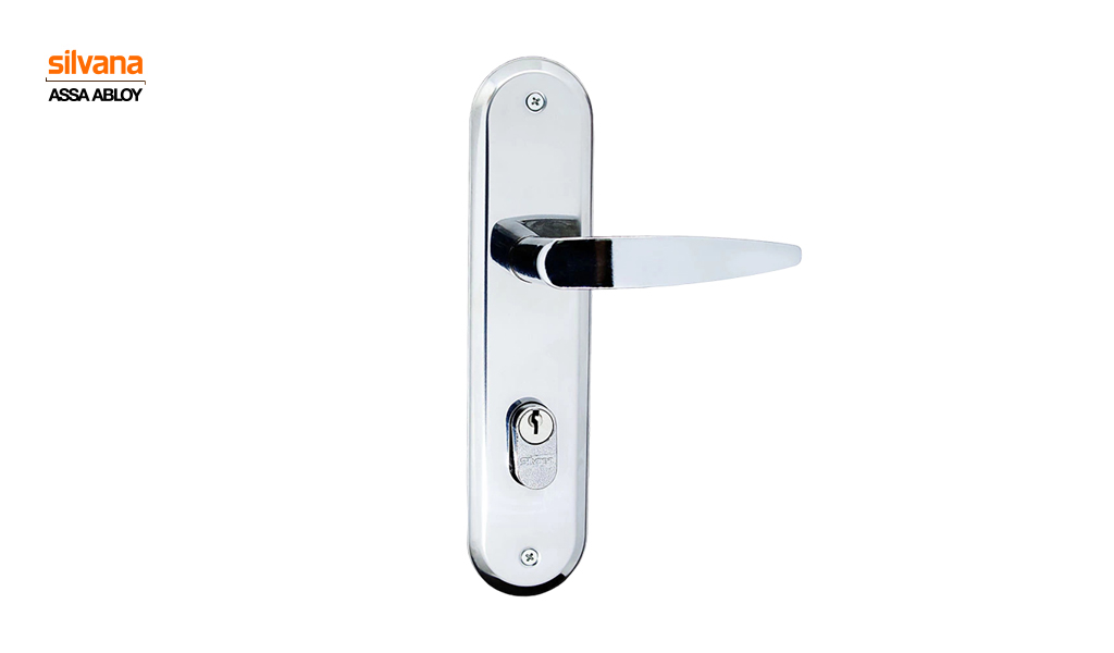 FECHADURA SILVANA LILLE 1301/32ZC EXTERNA CROMADO