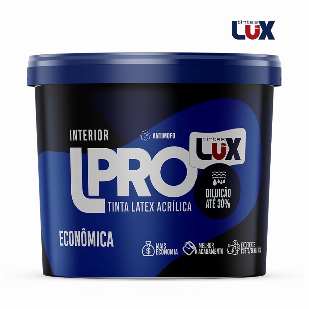 LUX L-PRO LATEX ACRILICA GALÃO 3,0L AMARELO CAJU