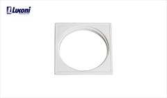 PORTA-GRELHA LUCONI QUADRADO 150 MM BRANCO