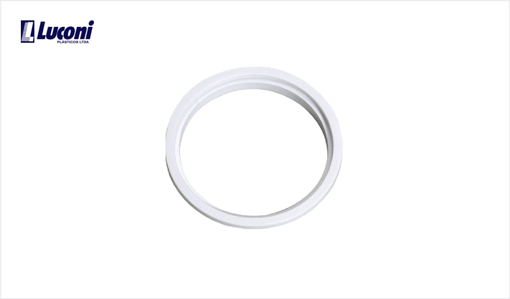 PORTA GRELHA LUCONI REDONDA 100MM BRANCA