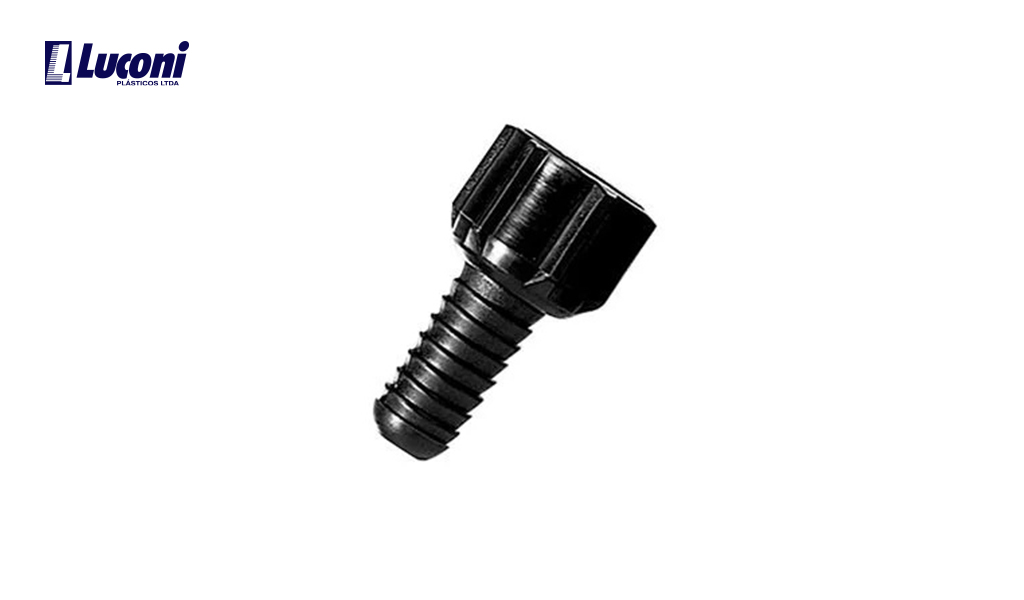BICO LUCONI P/TORNEIRA DE JARDIM 1/2” PRETO - SACO C/12 UNIDADES