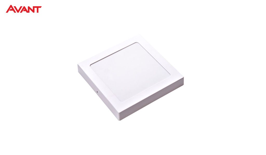 LUMINARIA AVANT LED LINHA POP PLASTICO ABS 30W SOBREPOR QUADRADO BRANCO - COR DE LUZ 6500K BRANCA