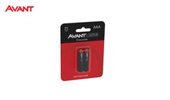 PILHA AVANT ALCALINA PALITO AAA 1,5V - BLISTER C/2 UNIDADES