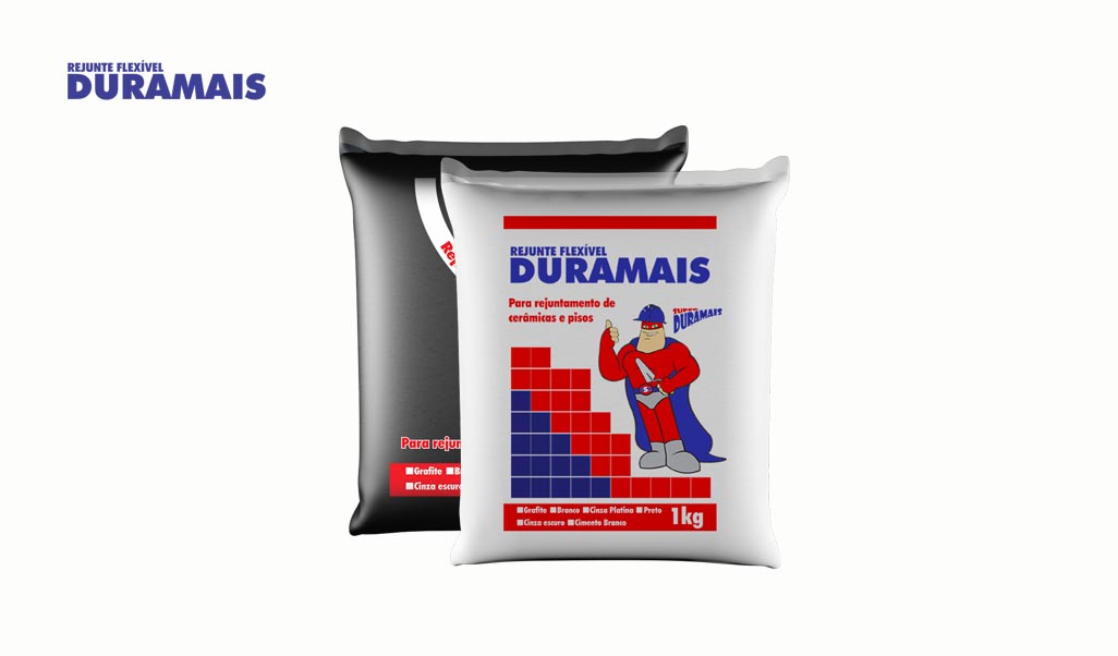 REJUNTE FLEXIVEL DURAMAIS 1X20KG GRAFITE