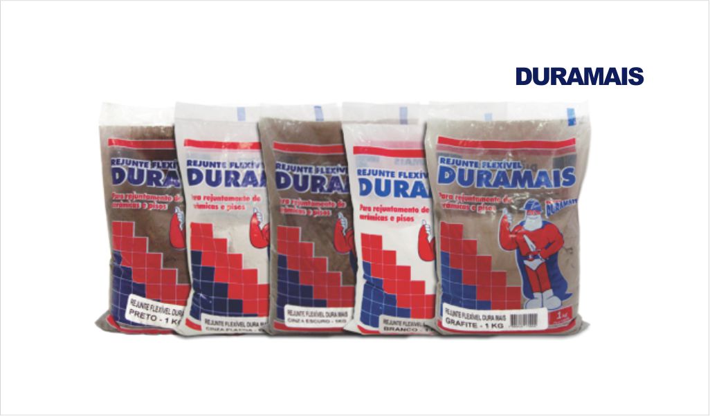 REJUNTE FLEXIVEL DURAMAIS 1X20KG CINZA ESCURO