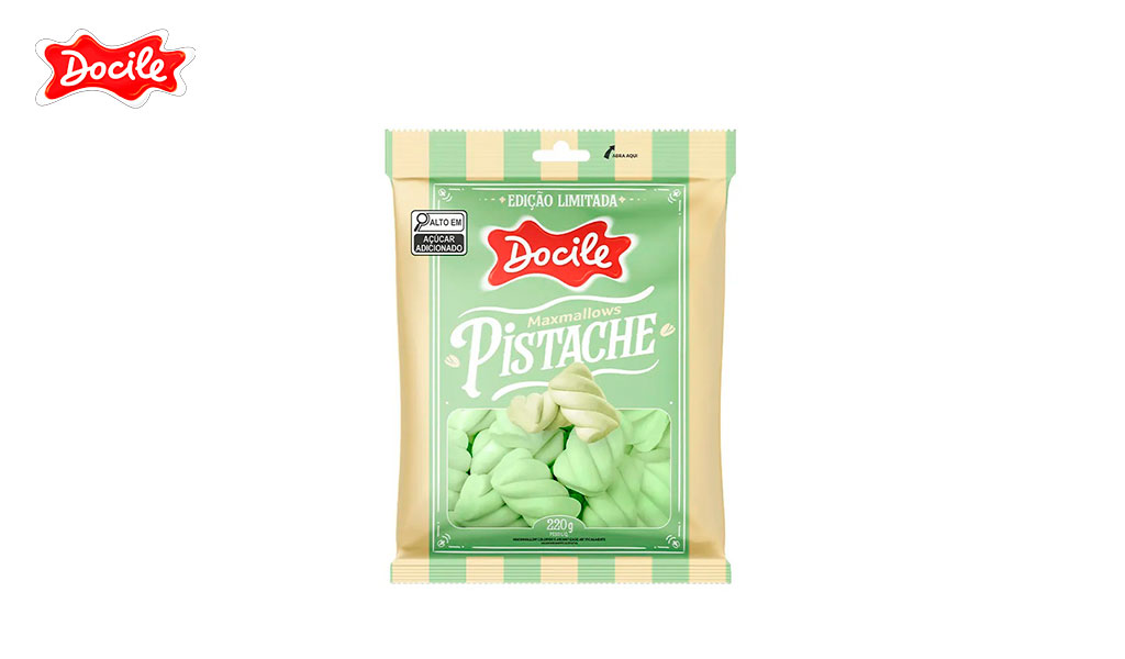 MAXMALLOWS DOCILE PISTACHE 220G