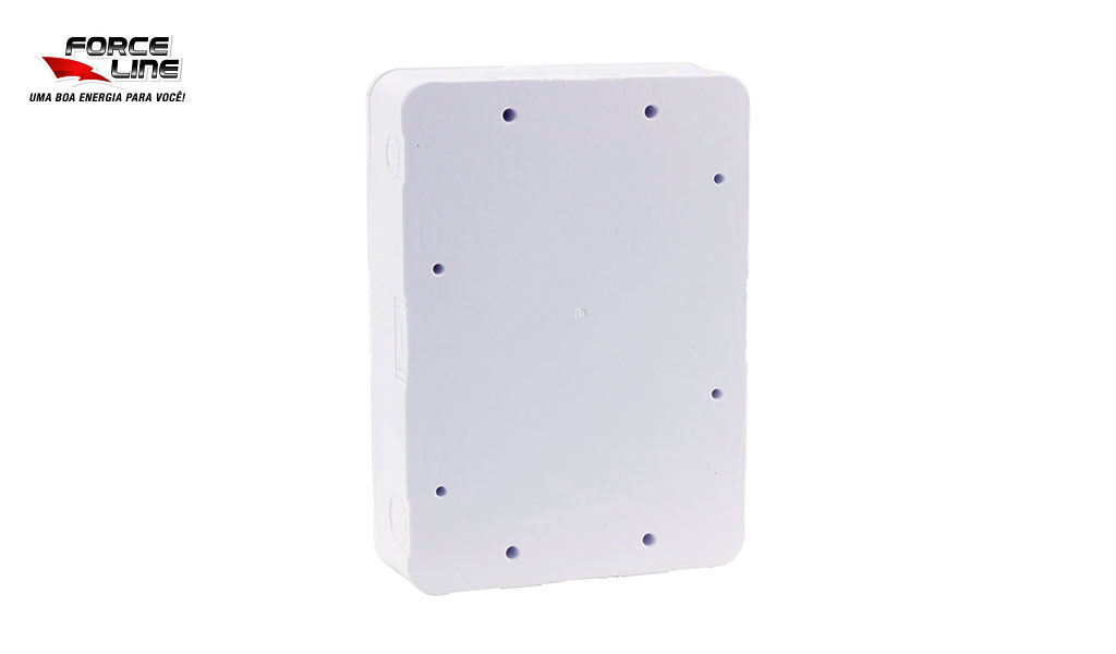 QUADRO DE DISTRIBUICAO FORCELINE DE SOBREPOR - P/16 DISJUNTORES DIN - BRANCO