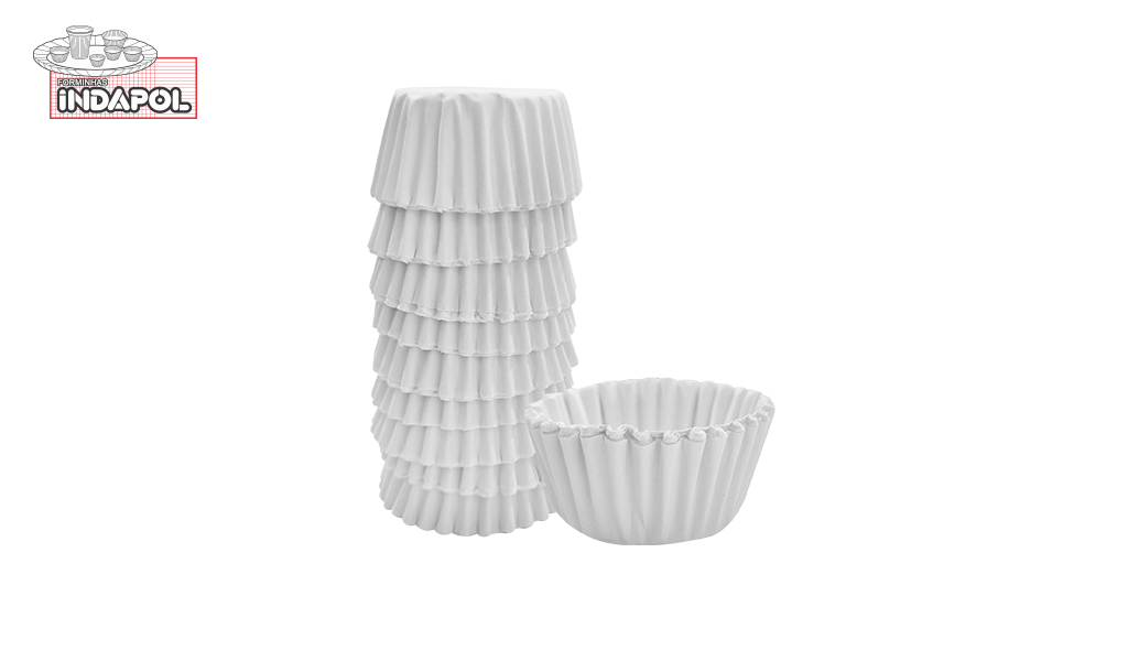 FORMA INDAPOL PAPEL N-1 BRANCA - COM 100 UNIDADES