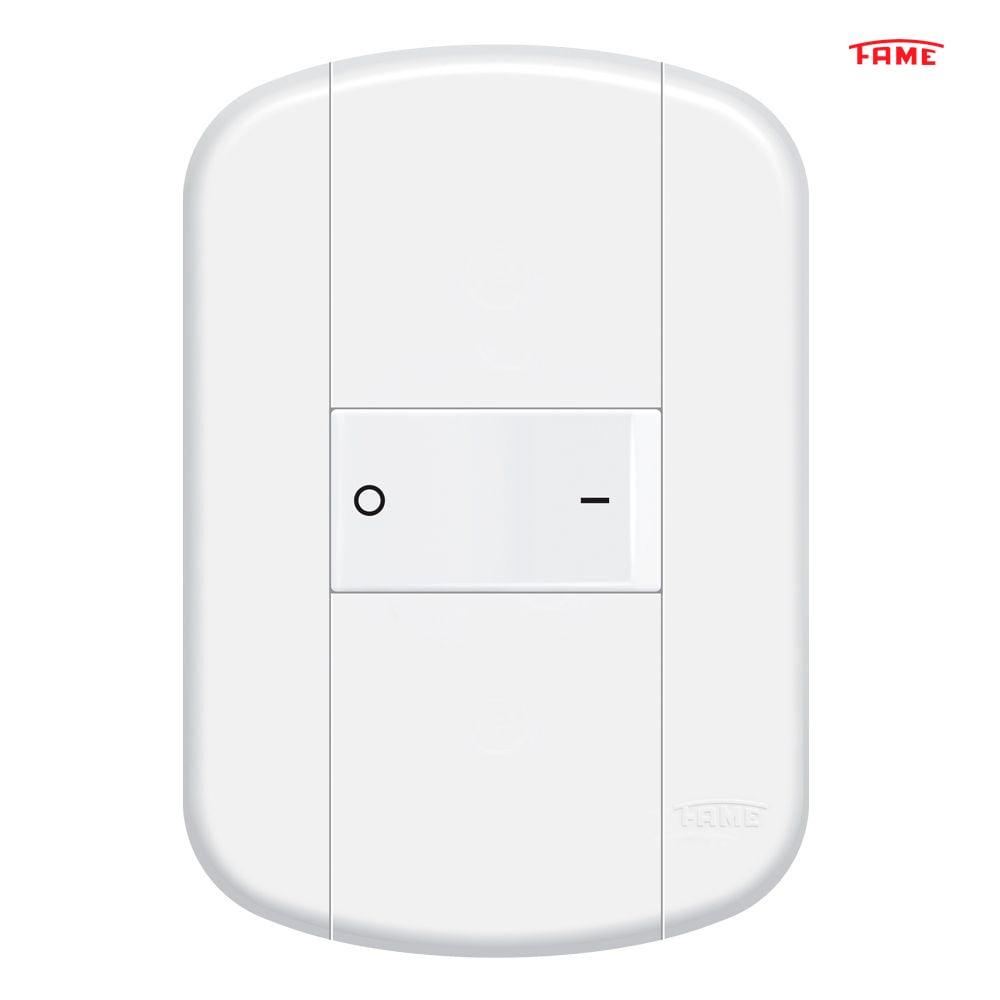 FAME BLANC+ 1 INTERRUPTOR SIMPLES BIPOLAR 20A