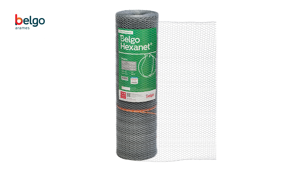 TELA BELGO HEXA VIVEIR 1/2” 24X1,00X50M