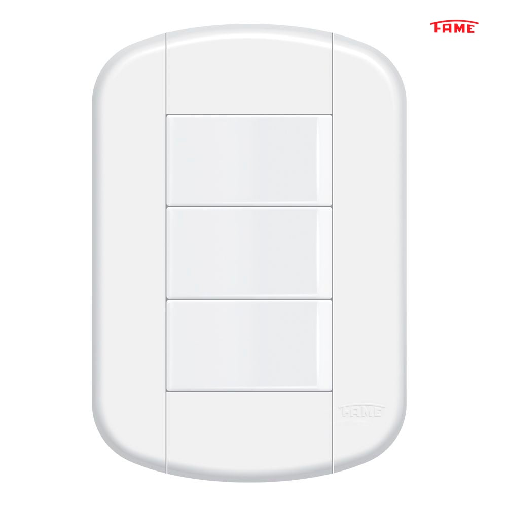 FAME BLANC+ 3 INTERRUPTOR SIMPLES 16A/250V