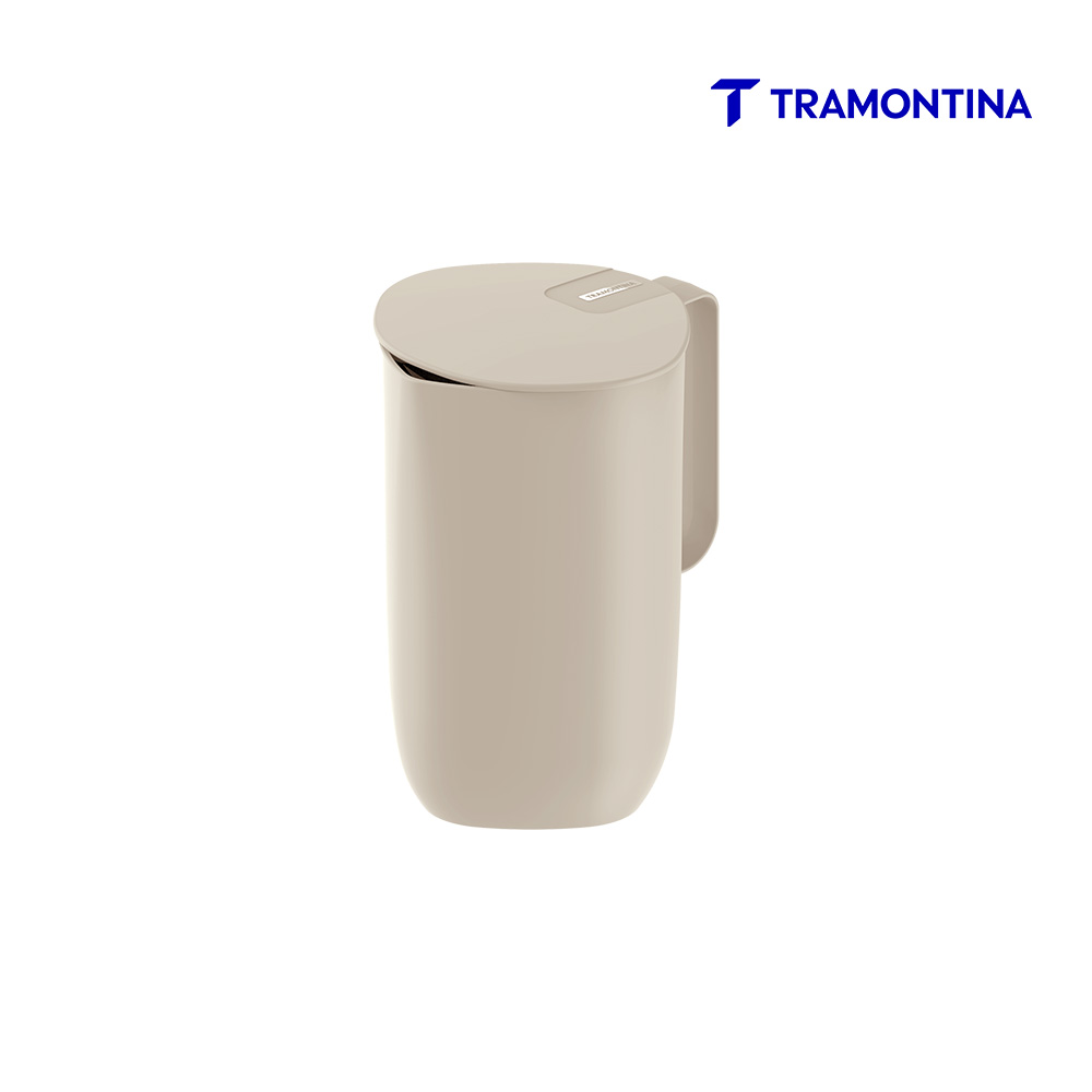 JARRA TRAMONTINA MIXCOLOR EM POLIPROPILENO 2,0 LITROS BRANCO ALGODÃO